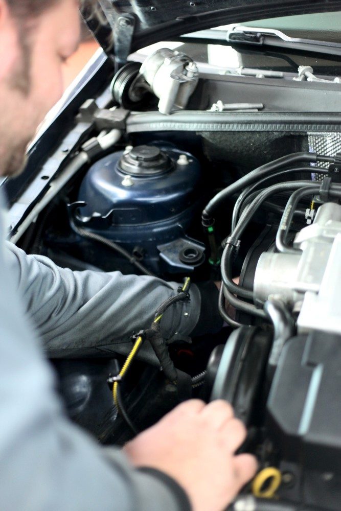 Fehlerdiagnose am Motor